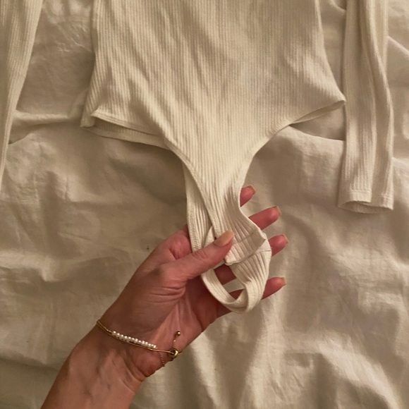 ASOS Bodysuit ribbed backless - Picture 3 of 5